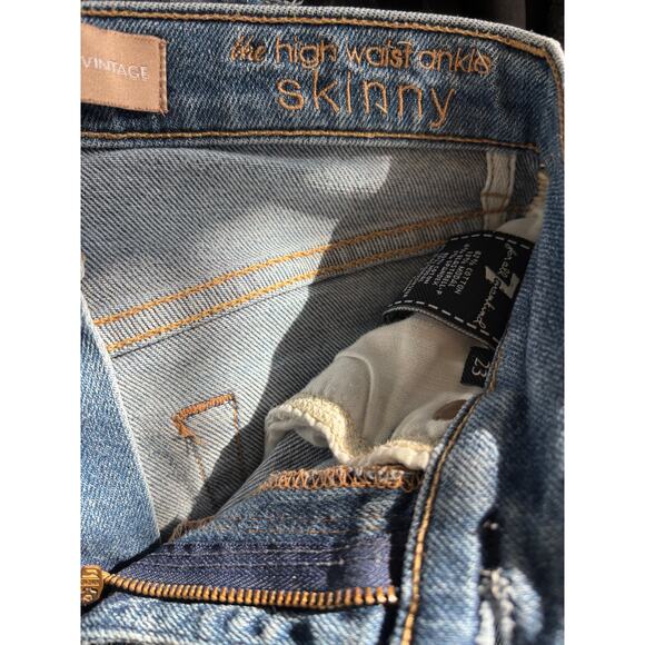 7 For All Mankind Jeans, High Waist Skinny size 23 - Picture 5 of 10